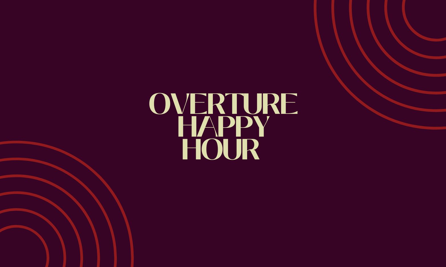 Overture Happy Hour: Young Professionals Launch Party